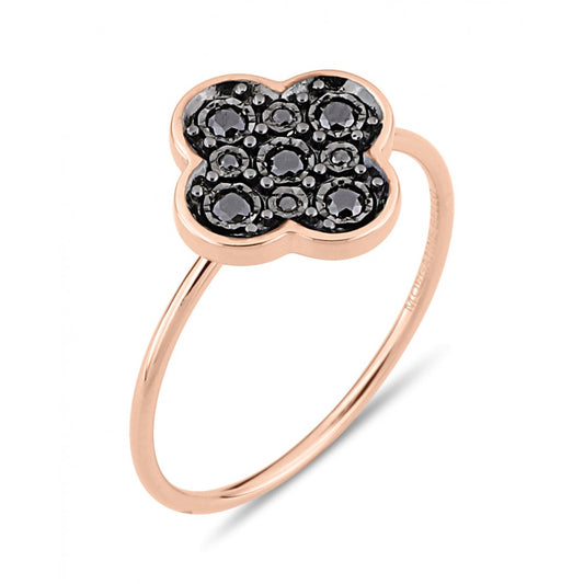 Morganne Bello ring zwarte diamant