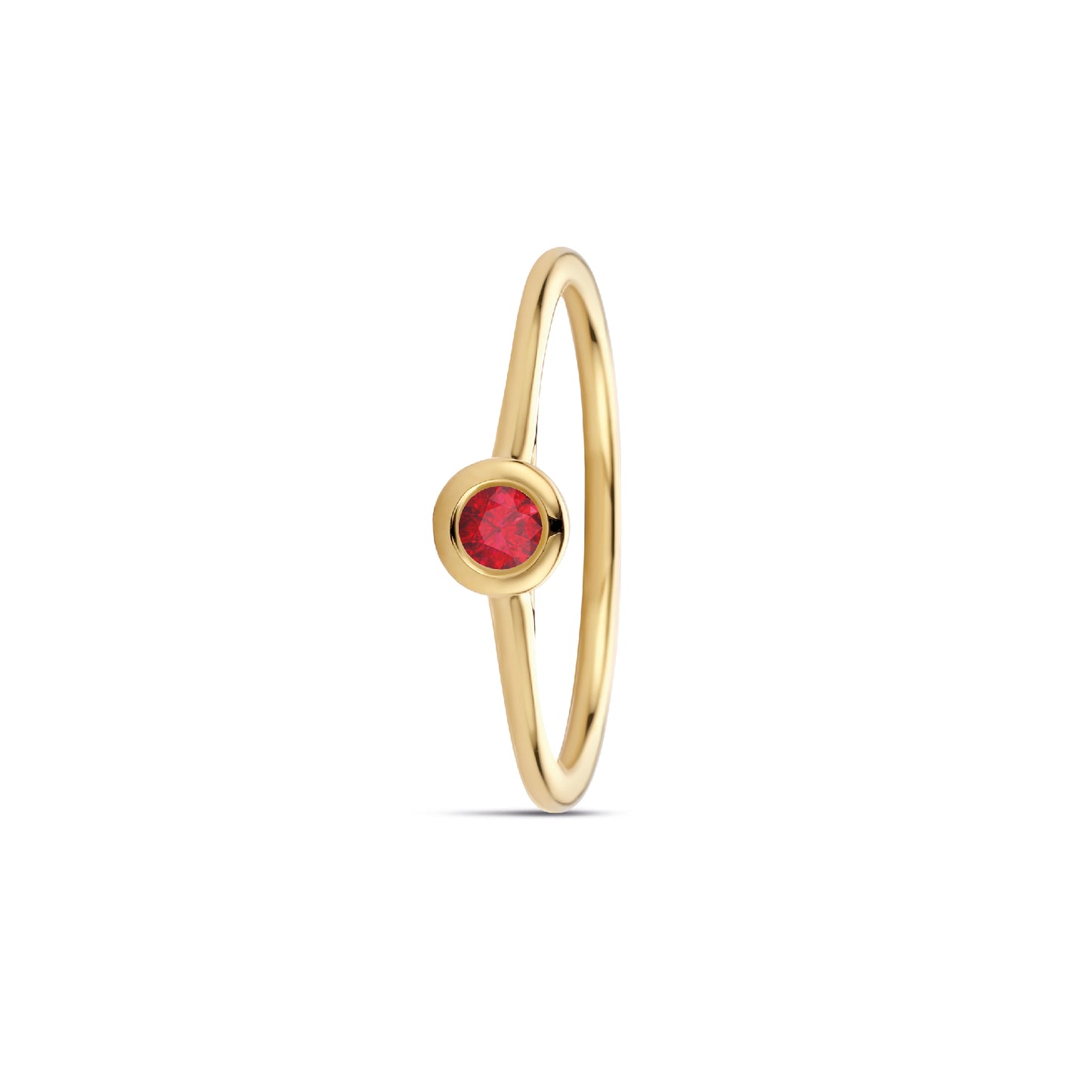 Miss Spring ring Brilliantly robijn